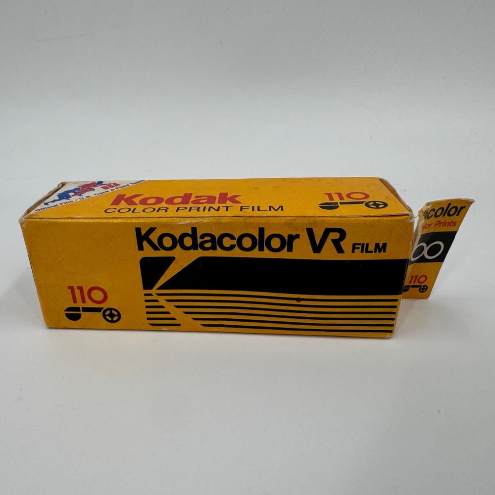 Vintage Kodak Kodacolor VR‎ 110 Film ISO 200 24 Exp Expired 1985 USA Track Field